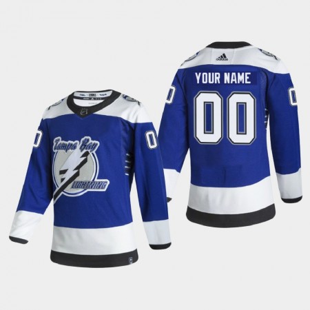 Tampa Bay Lightning Custom 2020-21 Reverse Retro Authentic Shirt - Mannen